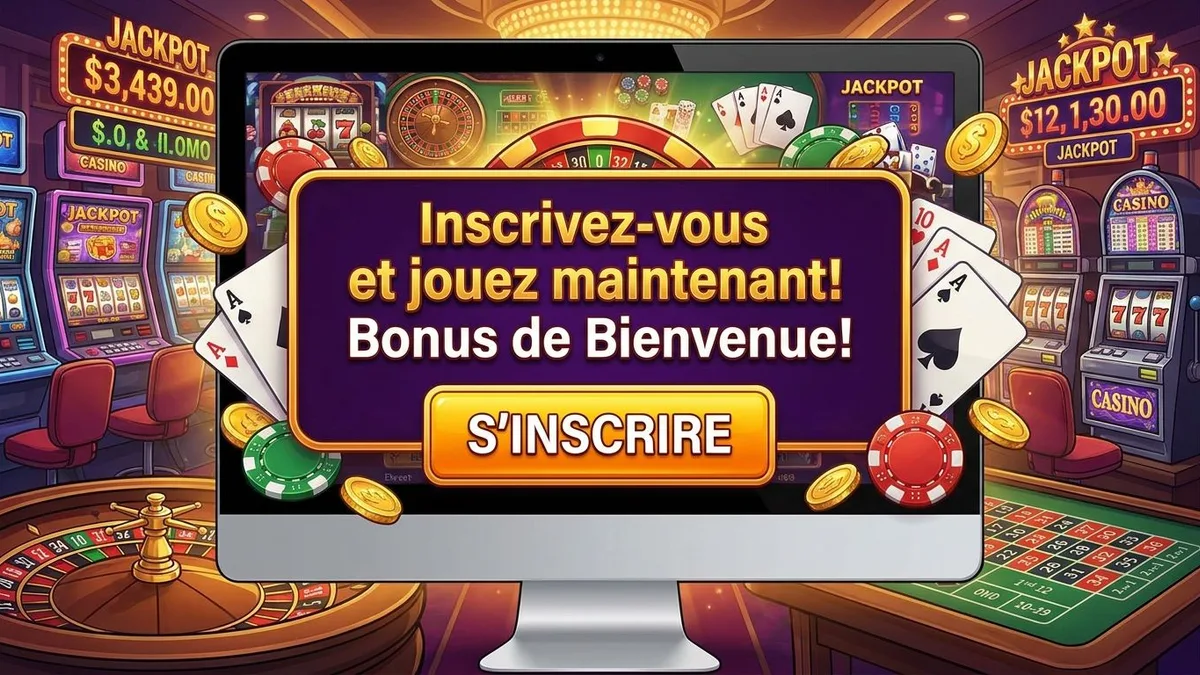 Inscription avec bonus